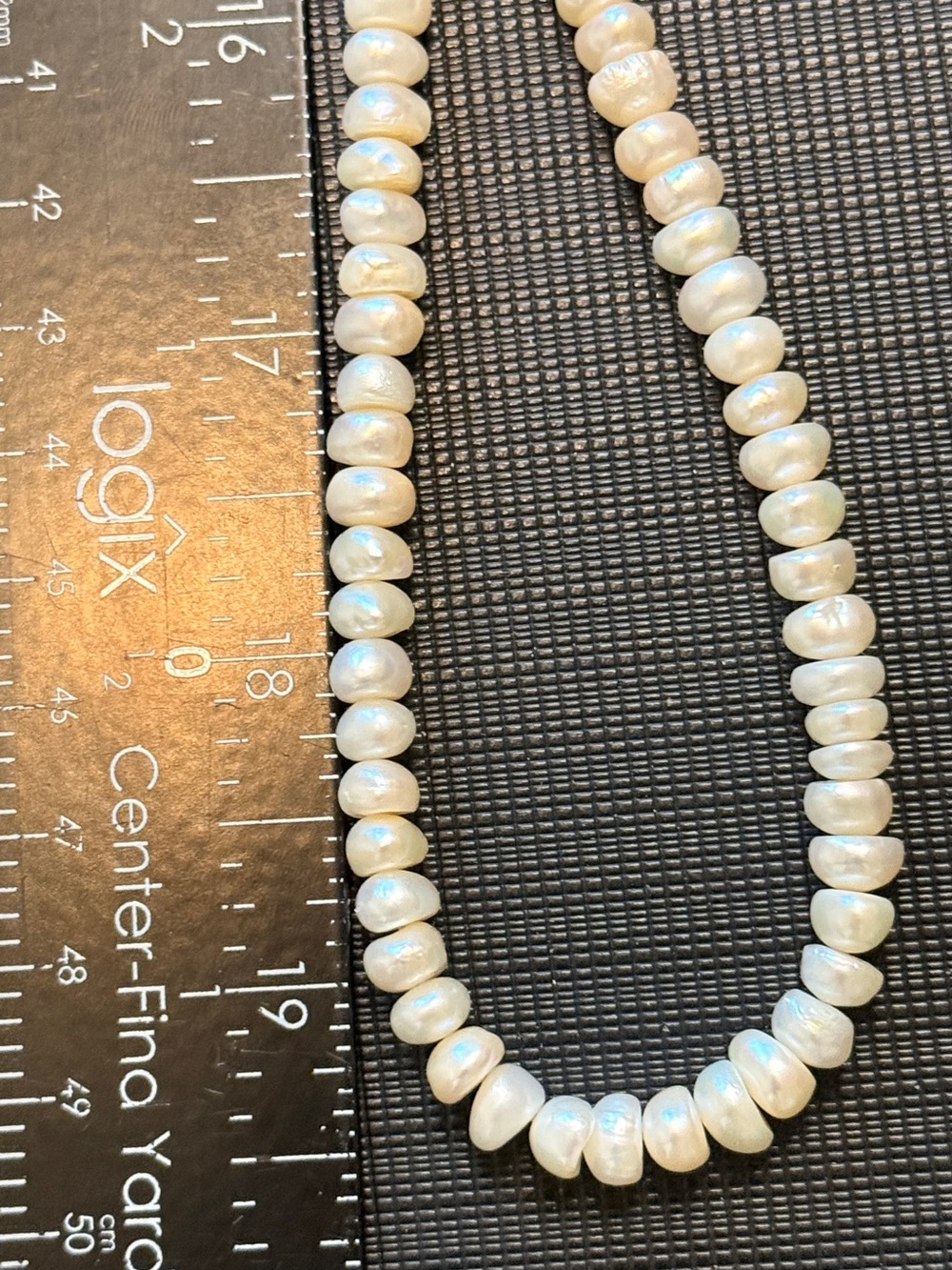 Pearl Cream Freshwater Pearl Single-Strand Necklace
